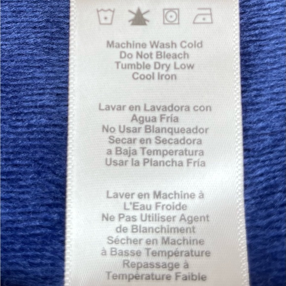 Ugg Australia Duffield II Wrap Robe Size Large Navy Blue - Picture 11 of 13